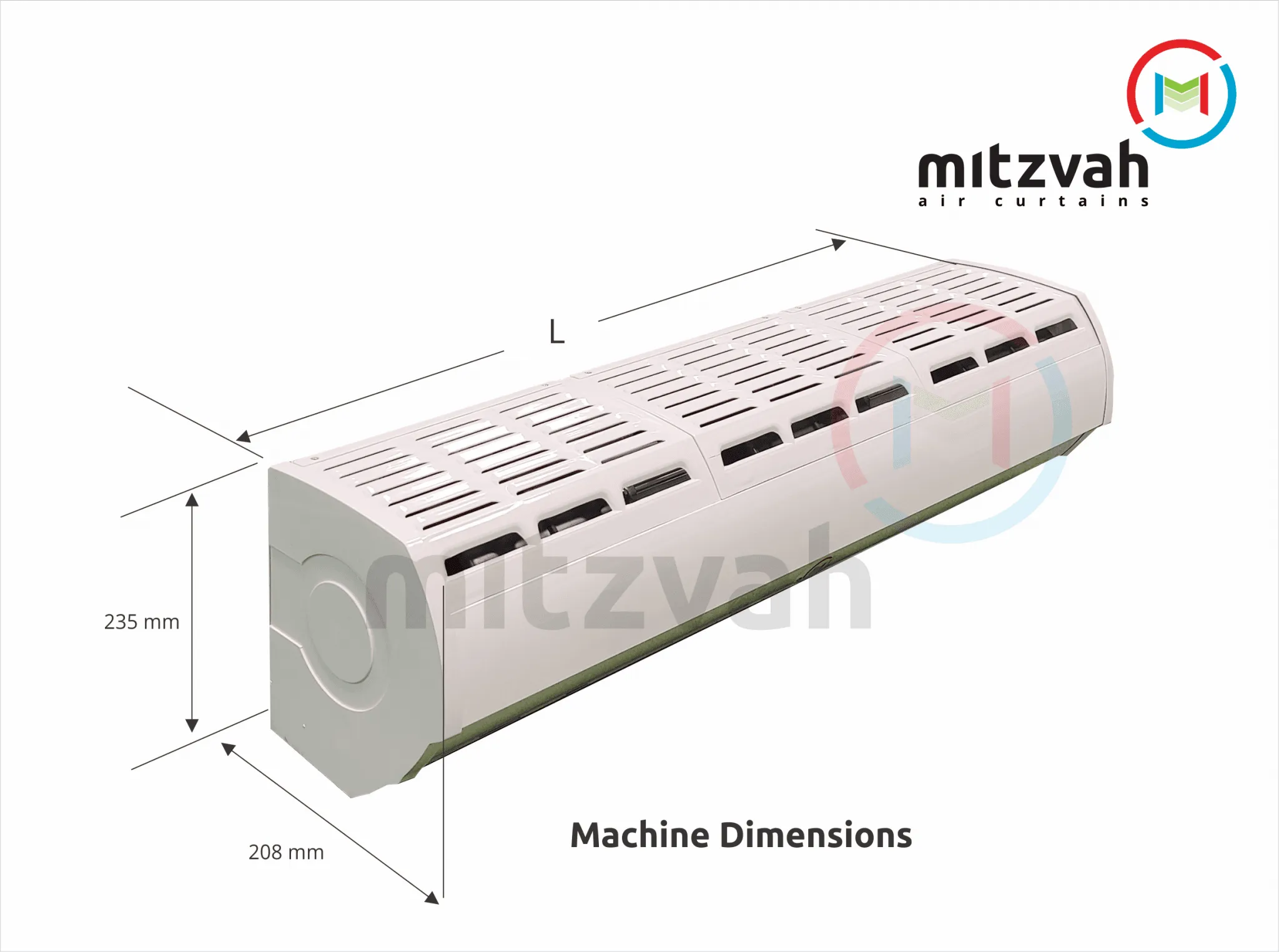 Mitzvah Air Curtains ARS Series