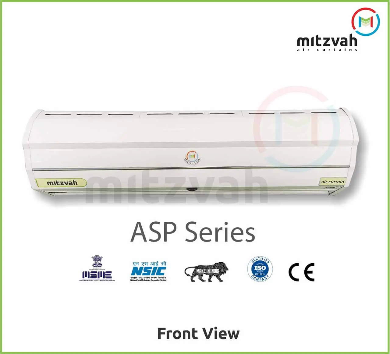 Mitzvah ASP Series – Industrial Air Curtains