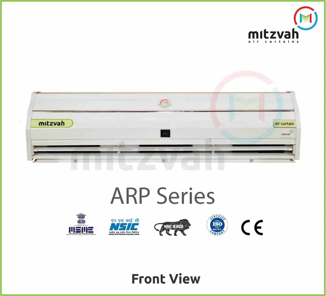 Mitzvah ARP Series – Industrial Air Curtains