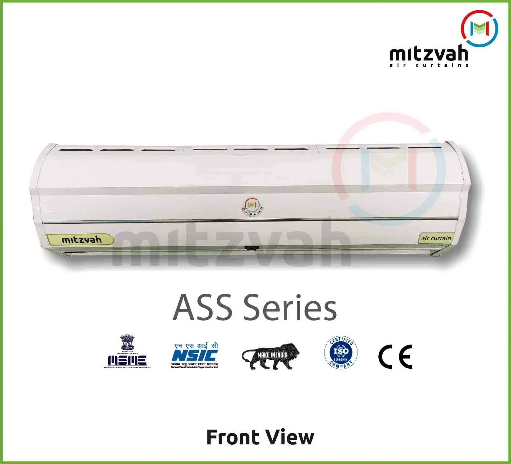 Mitzvah ASS Series – Industrial Air Curtains