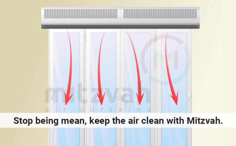 Stop being mean, keep the Air Clean with Mitzvah